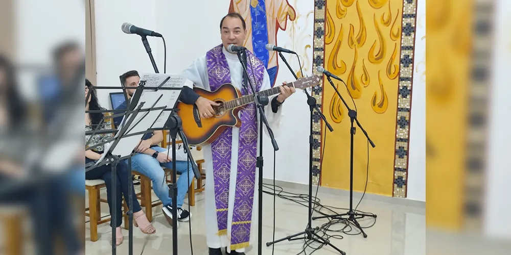 Nelson foi empossado na Paróquia Menino Jesus em fevereiro de 2024