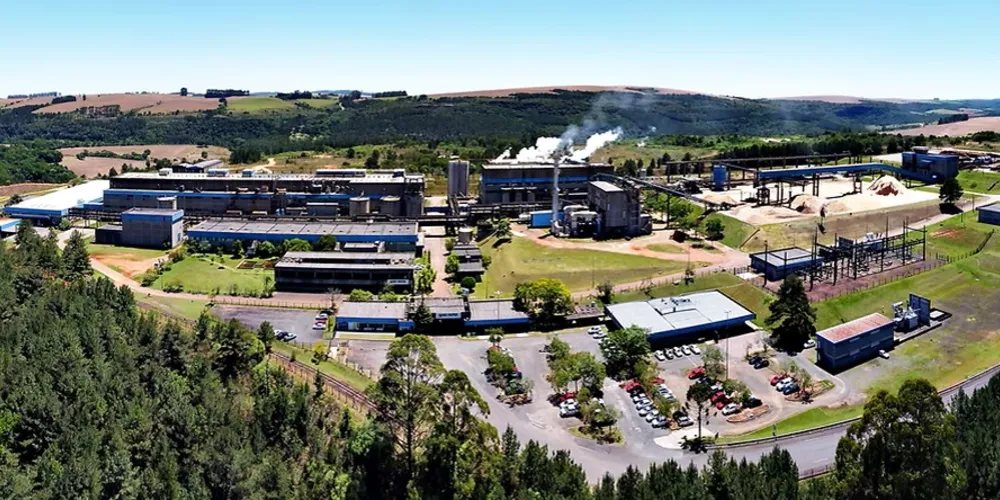 Fábrica da BO Paper em Jaguariaíva