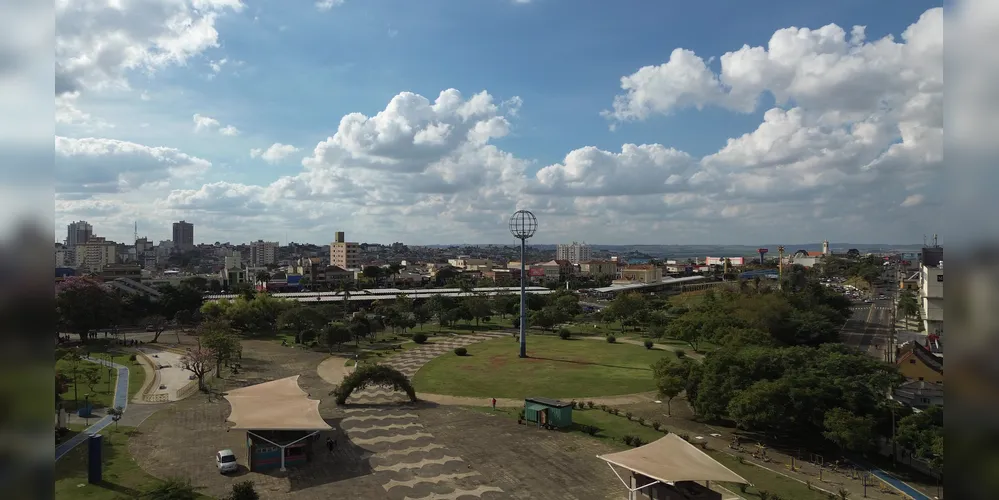Parque Ambiental, no Centro de Ponta Grossa