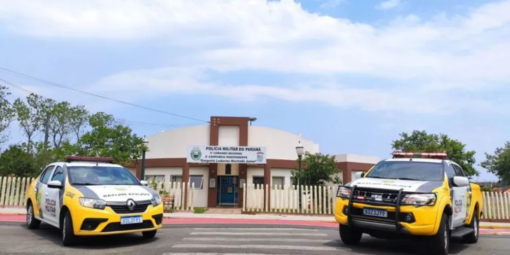 O indivíduo foi deslocado até a sede da 8ª CIPM