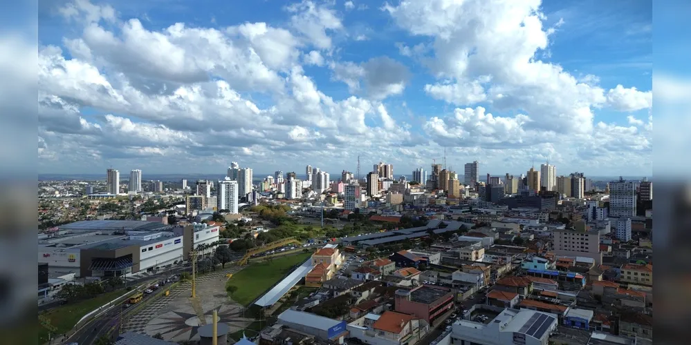 Região central de Ponta Grossa