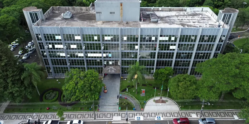 Sede da Prefeitura de Ponta Grossa, no bairro Ronda