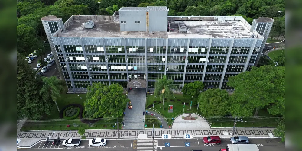 Sede da Prefeitura de Ponta Grossa, no bairro Ronda