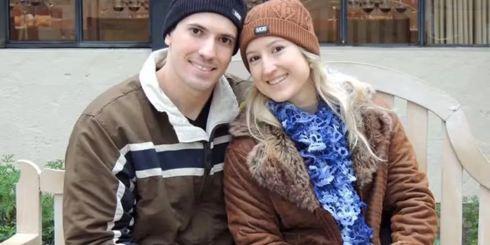 O médico Luiz Antonio Garnica e professora Larissa Rodrigues