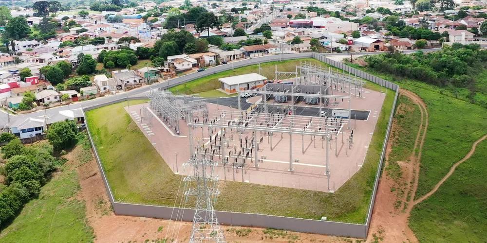 A nova subestação de Piraí do Sul já está em operação
