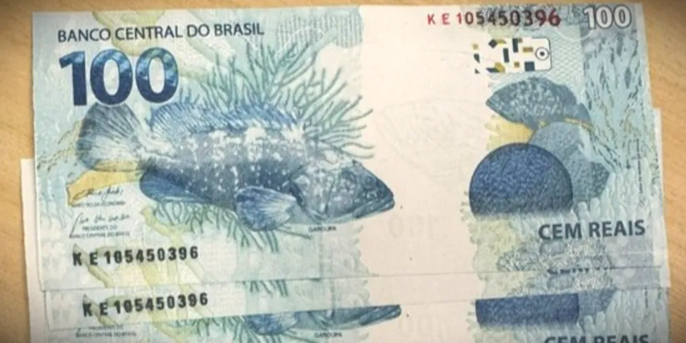 Notas de R$ 100 foram adquiridas via Internet