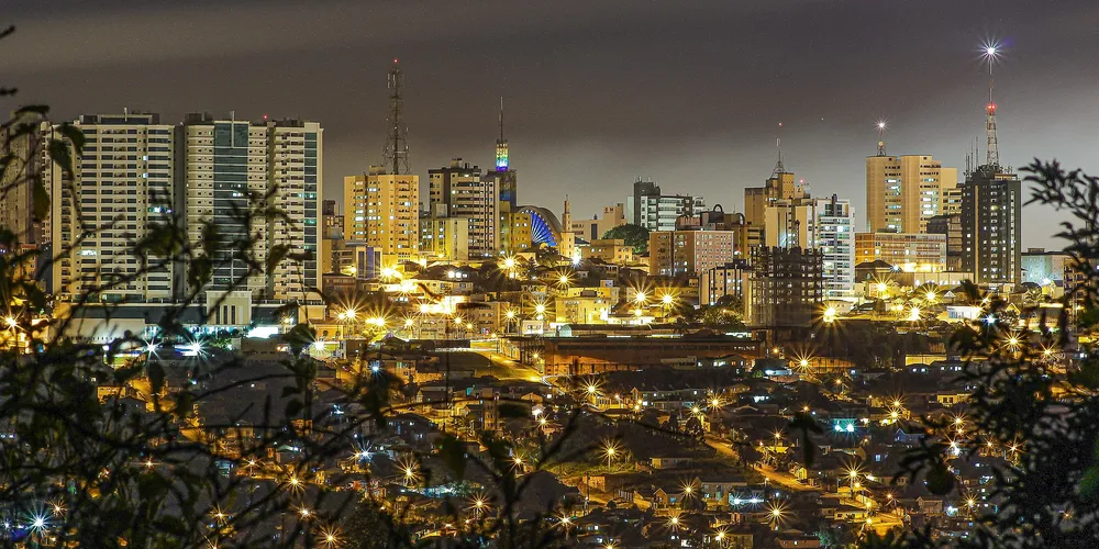 Foram registrados ventos de 74,1 km/h na madrugada desta segunda (23)