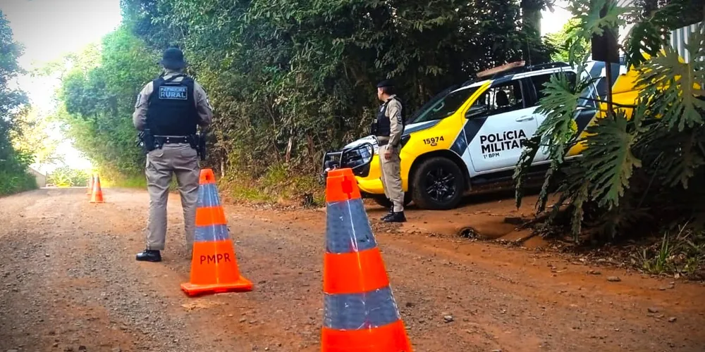 Prisão foi realizada pela Patrulha Rural Comunitária