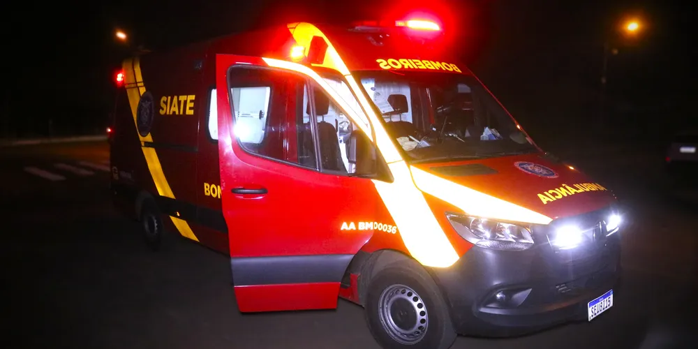 Equipe do Corpo de Bombeiros (Siate) foi acionada para a ocorrência