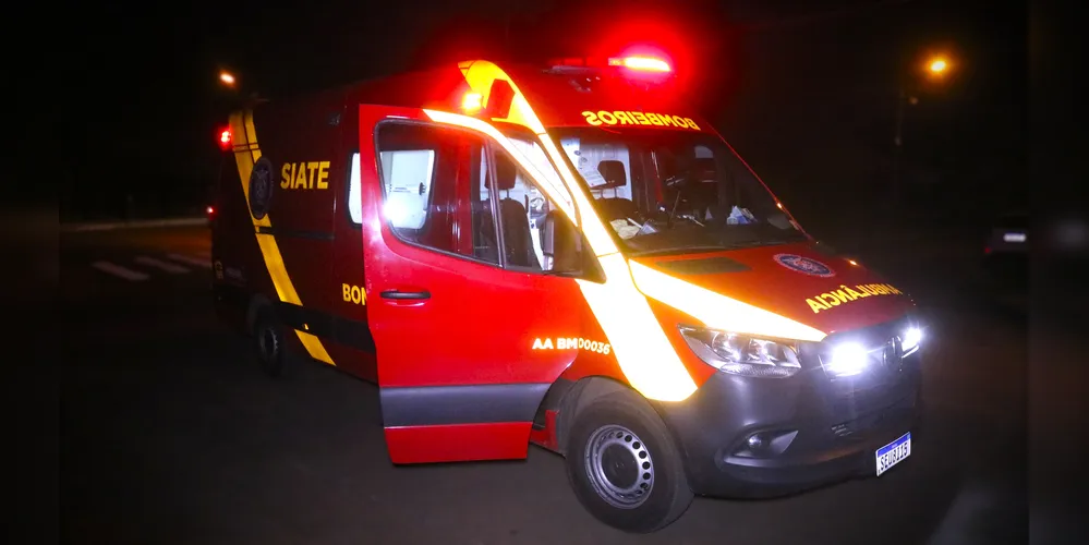 Equipe do Corpo de Bombeiros (Siate) foi acionada para a ocorrência
