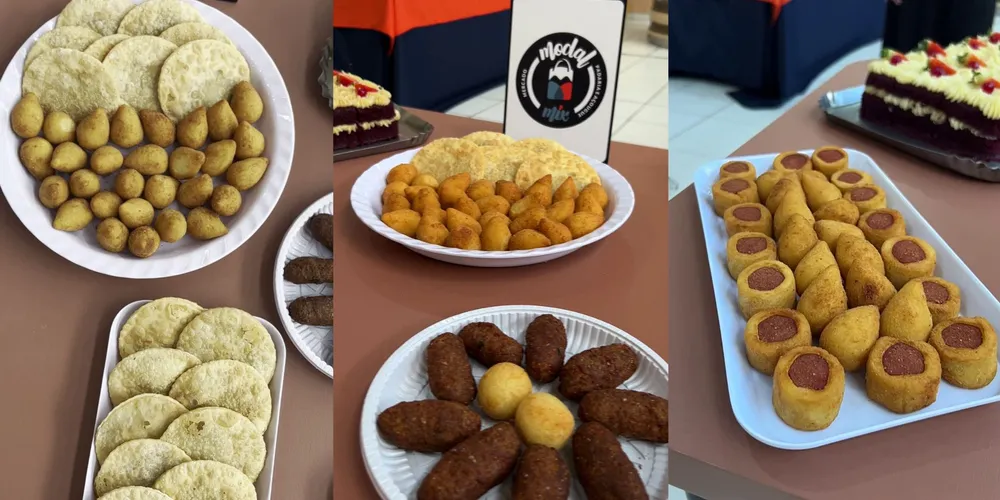 Salgados podem ser fritos ou assados