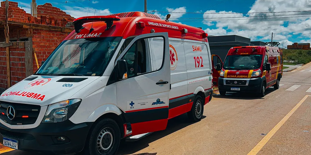 Equipes do Samu foram chamadas para a ocorrência