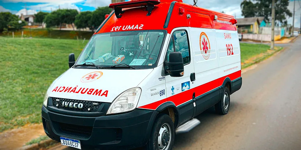 Equipes do Samu e do Corpo de Bombeiros foram acionadas para a ocorrência