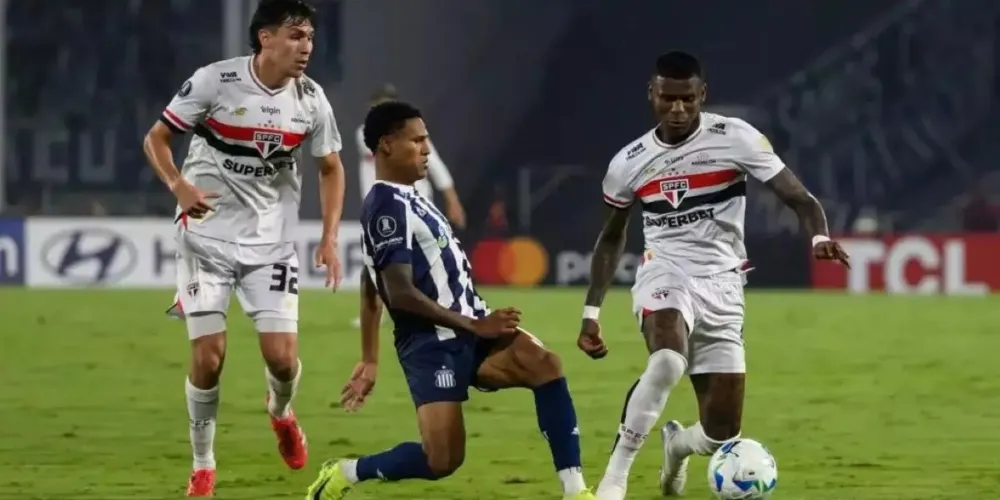 O São Paulo encara o Talleres de Córdoba