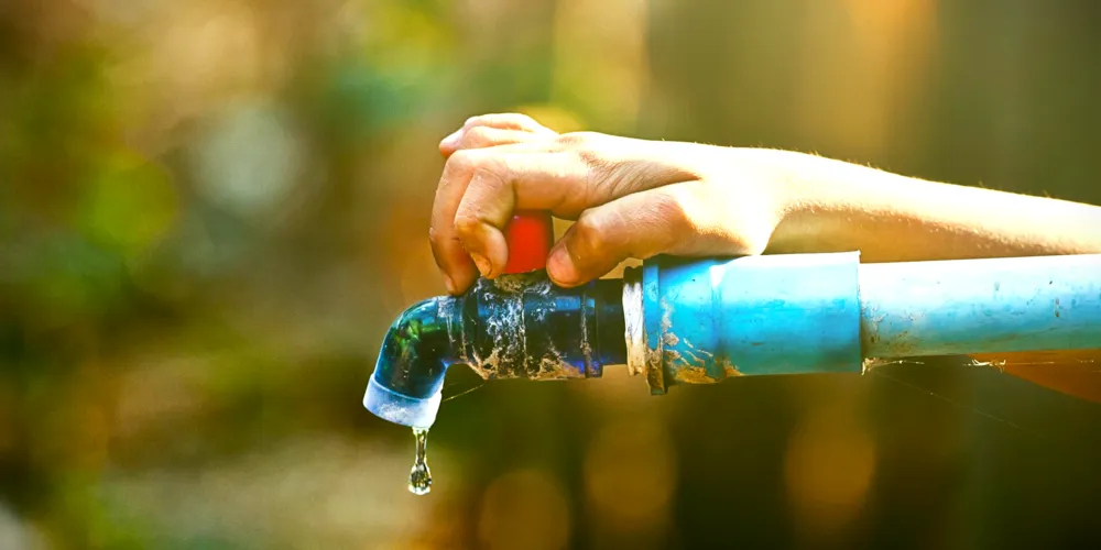 Falta de água poderá acontecer entre as 9h e às 19h
