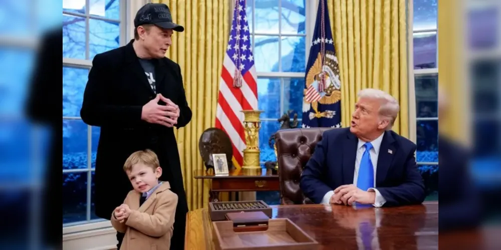 Elon e Trump trocaram acusações ao longo da semana.