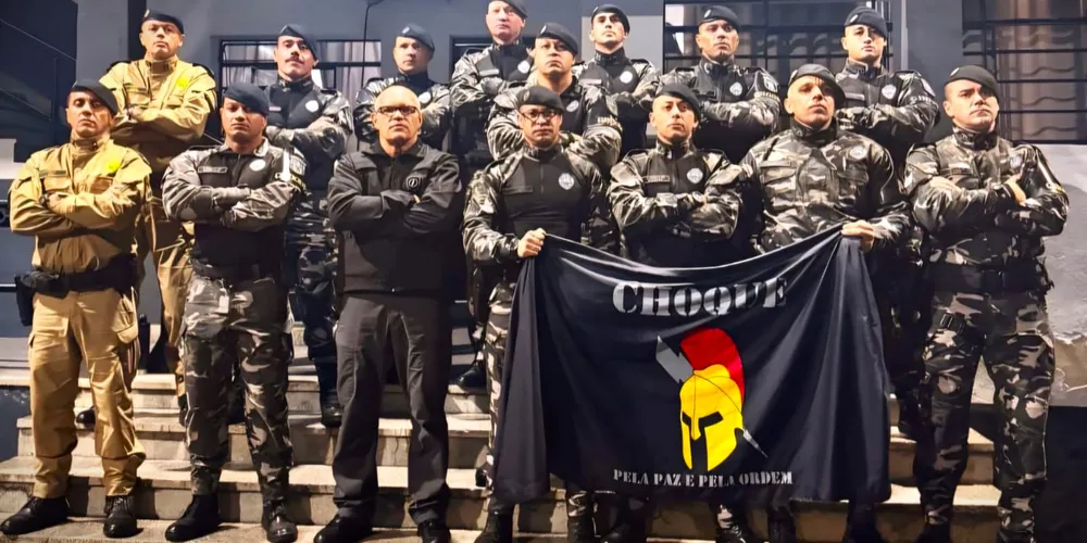 Treinamentos foram realizados pelo 'Pelotão de Choque'