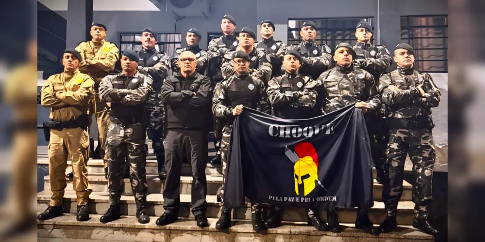 Treinamentos foram realizados pelo 'Pelotão de Choque'