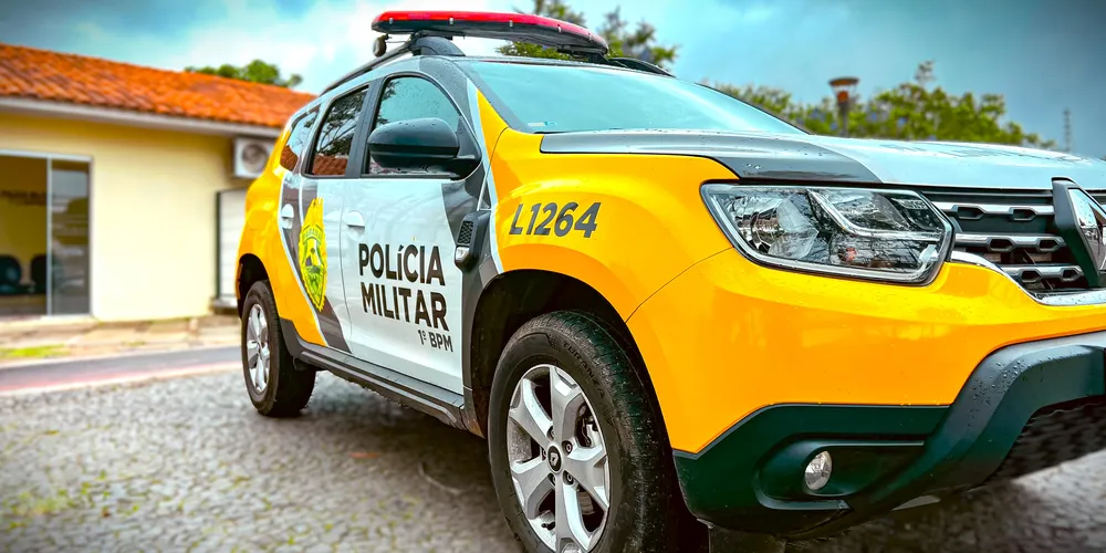 Agentes da Polícia Militar estavam em patrulhamento, quando identificaram a situação