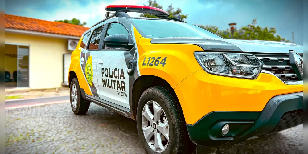 Agentes da Polícia Militar estavam em patrulhamento, quando identificaram a situação