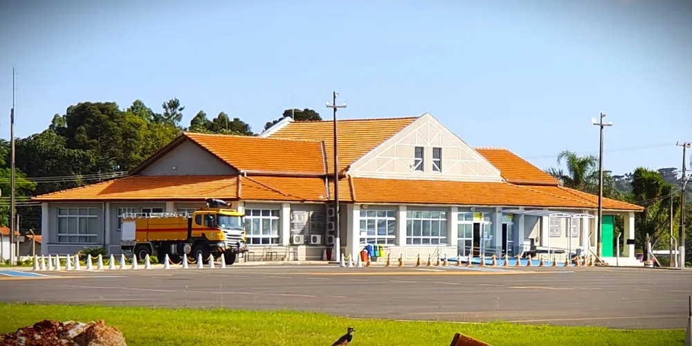 Terminal de passageiros do Aeroporto de Ponta Grossa