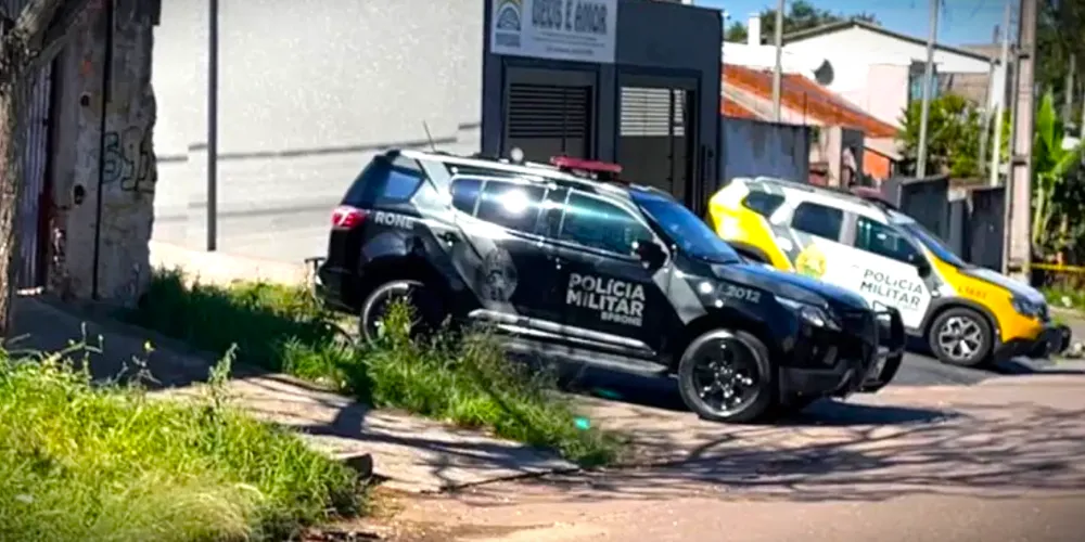 Equipes da Polícia Militar do Paraná foram acionadas para a ocorrência