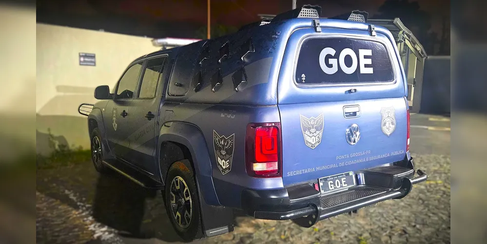 Prisão foi realizada pela equipe 'GOE', da GCM