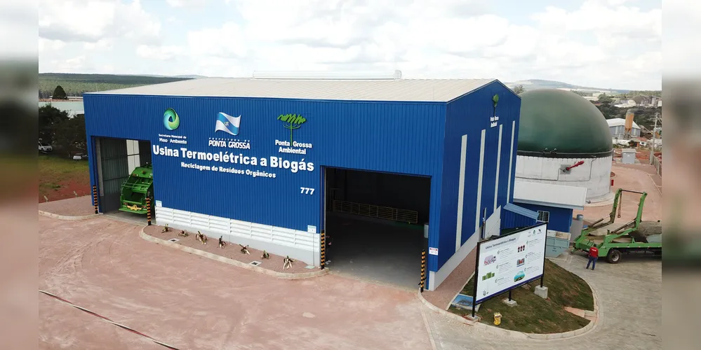 Usina com biodigestores transforma materiais orgânicos em energia elétrica para o município