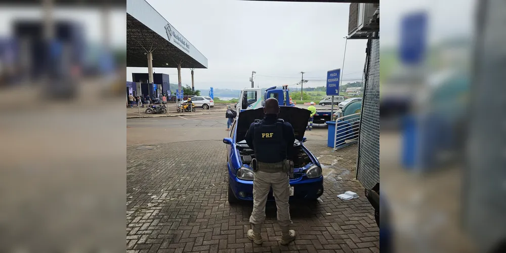 O carro possuia um registro de roubo de 1999