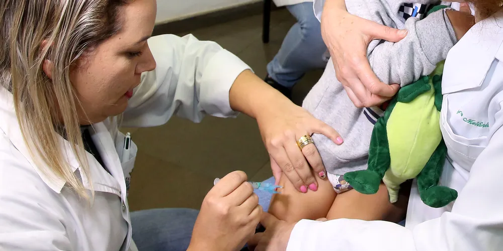Paraná alerta sobre a importância da vacinação contra o Sarampo