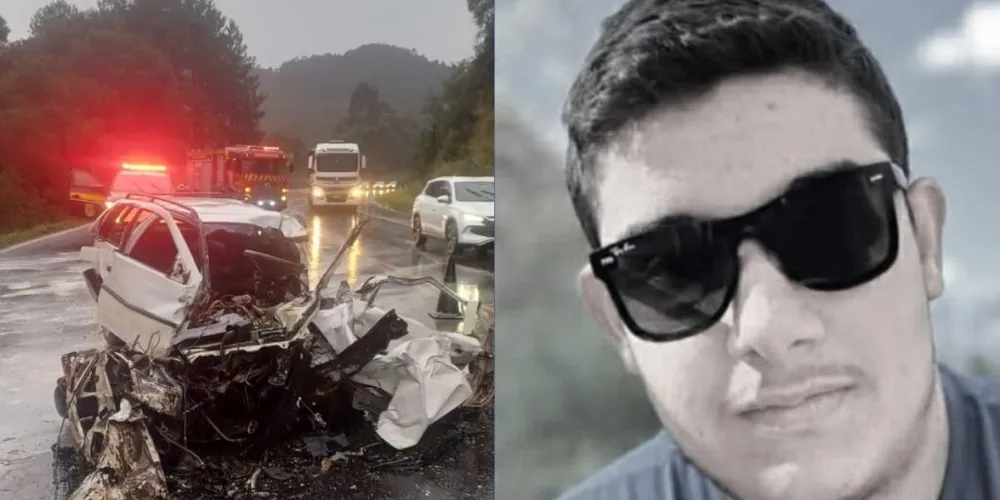 Gabriel Mattiola não resistiu aos ferimentos e faleceu no local do acidente