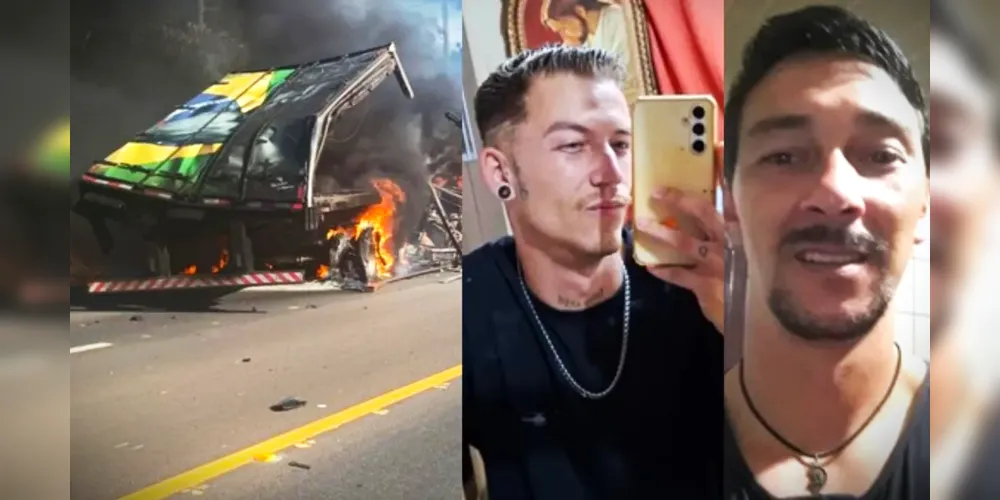 Elisson e Leonildo foram vítimas do grave acidente na BR-373