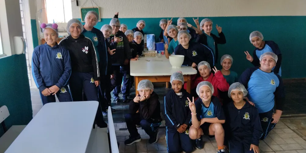 Os estudantes participaram ativamente de todas as etapas e puderam solidificar importantes aprendizados