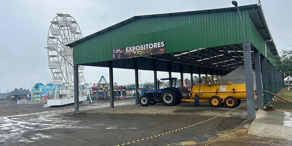 Foram investidos em torno de R$ 600 mil para melhorar a infraestrutura do Centro de Eventos.