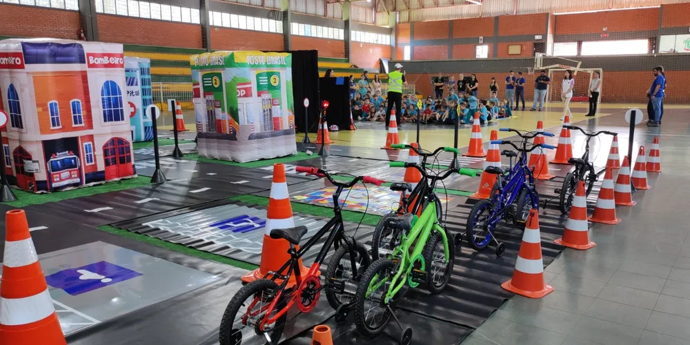 Pista de simulação da cidade real