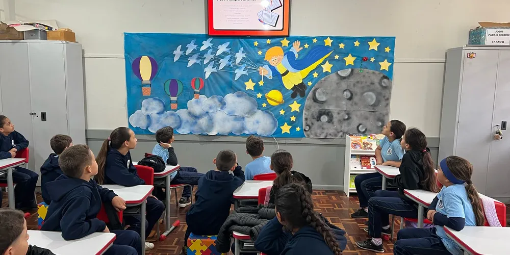 O pontapé inicial das atividades dos educandos foi a videoaula especial do Vamos Ler