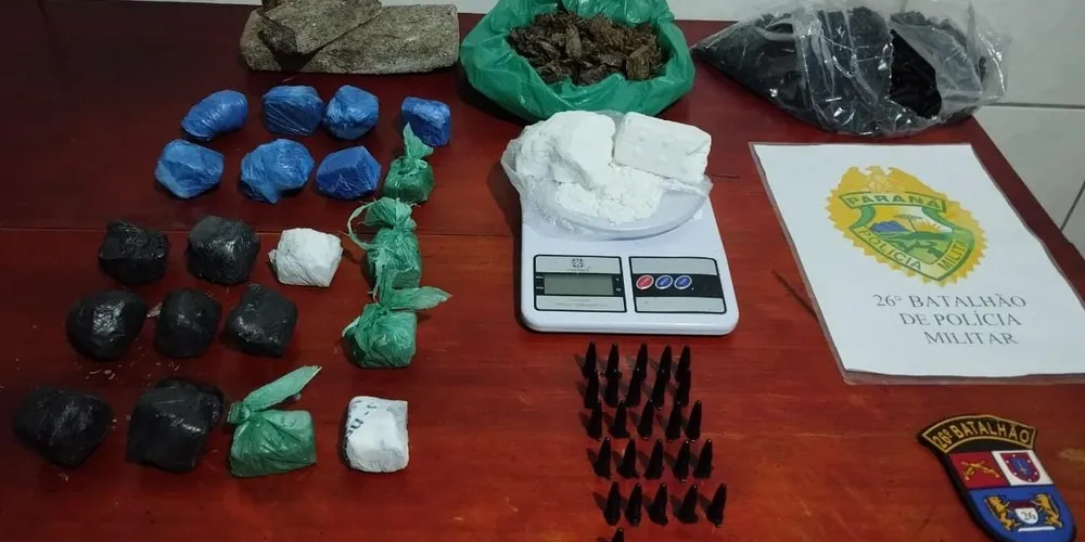 Todo o material ilícito foi apreendido e encaminhado às autoridades competentes