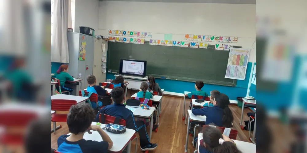 O conteúdo em formato audiovisual ajudou os alunos a desenvolver as atividades propostas
