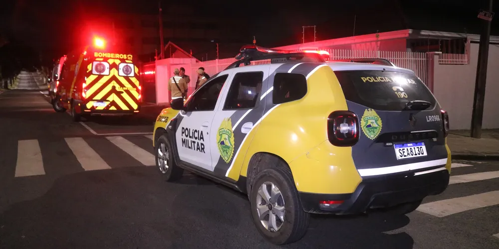 O homem sofreu ferimentos na região do tórax