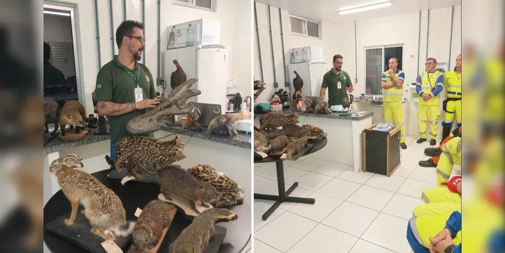 Durante a capacitação, foram apresentadas técnicas voltadas ao atendimento