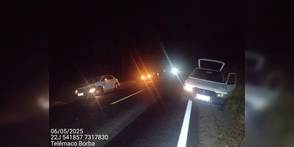 Acidente ocorreu por volta das 21h
