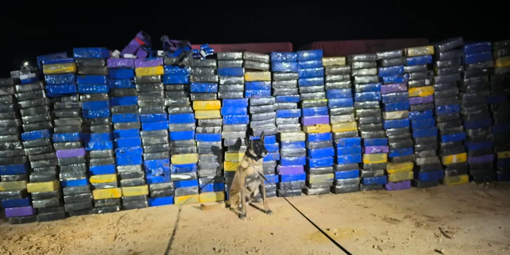 PRF acompanhava o veículo desde a região da fronteira com o Paraguai