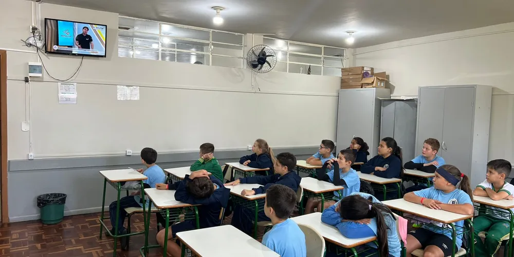 O conteúdo do projeto foi o ponto de partida das ações da classe