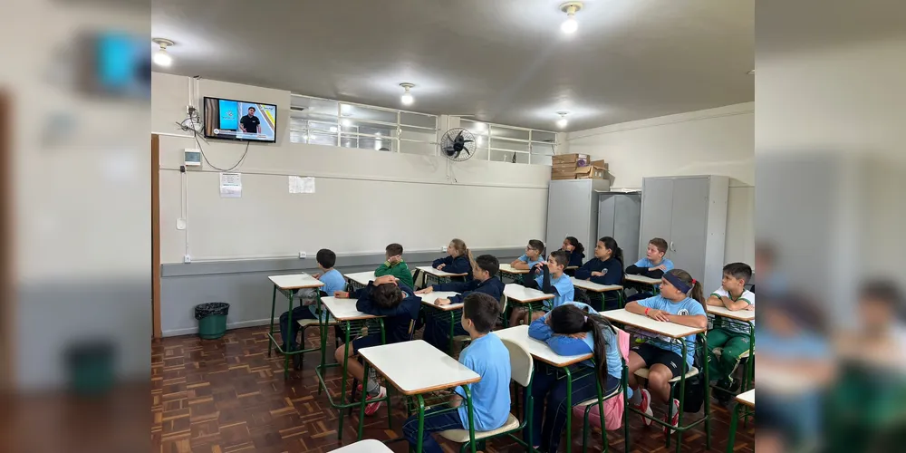 O conteúdo do projeto foi o ponto de partida das ações da classe