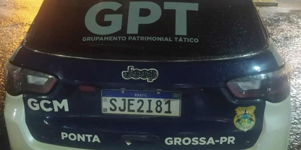 Situação aconteceu na região central de Ponta Grossa