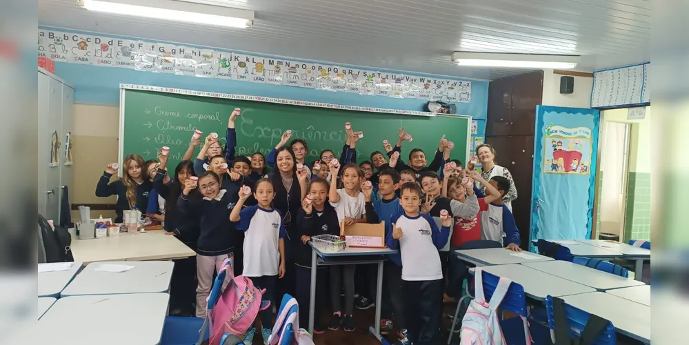 Ao final, a turma comemorou o sucesso da atividade e pôde confirmar que o trabalho e estudos valeram a pena