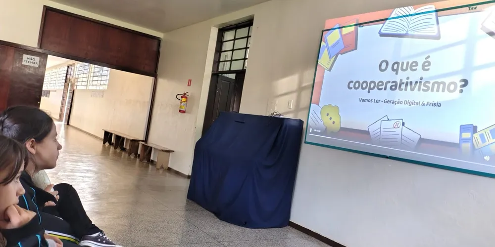 O conteúdo do projeto foi a base inicial dos estudos realizados pela turma