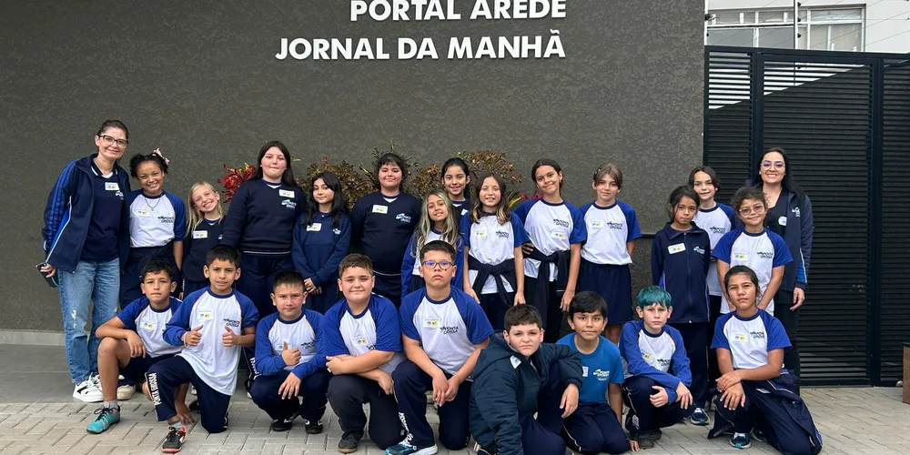 A visita foi realizada por meio do Vamos Ler – Geração Digital, projeto do Grupo aRede que conecta mídia, educação e novas tecnologias
