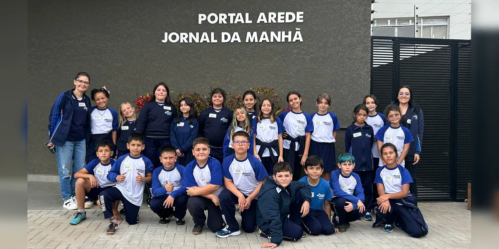 A visita foi realizada por meio do Vamos Ler – Geração Digital, projeto do Grupo aRede que conecta mídia, educação e novas tecnologias