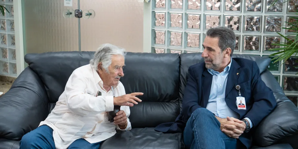 José Pepe Mujica e Enio Verri estiveram reunidos